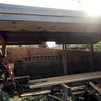 Covered Pavilion Deck
